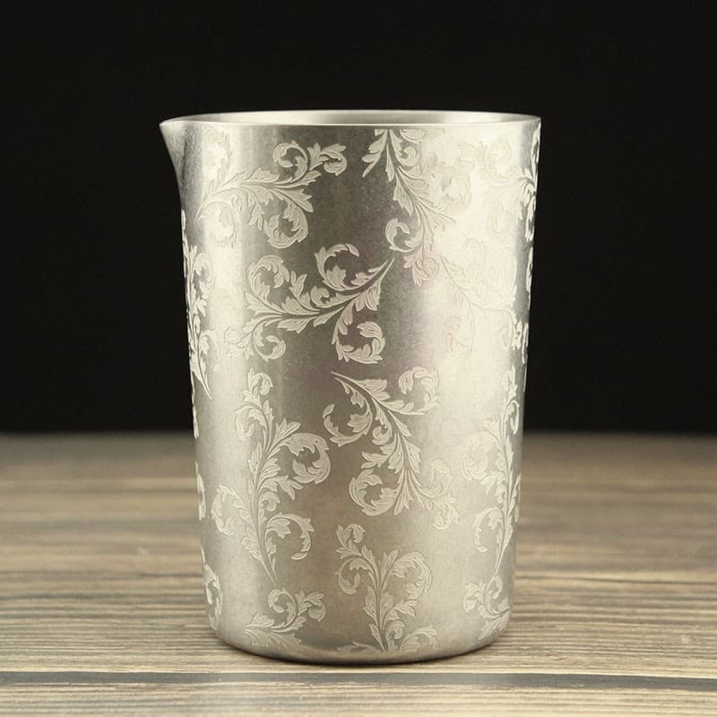 304 Stainless Steel Metal Mixing Cup Cocktail Glass