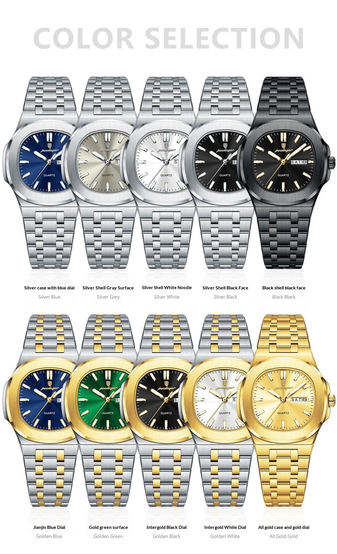 Ultra-thin Watch With Waterproof And Luminous Features