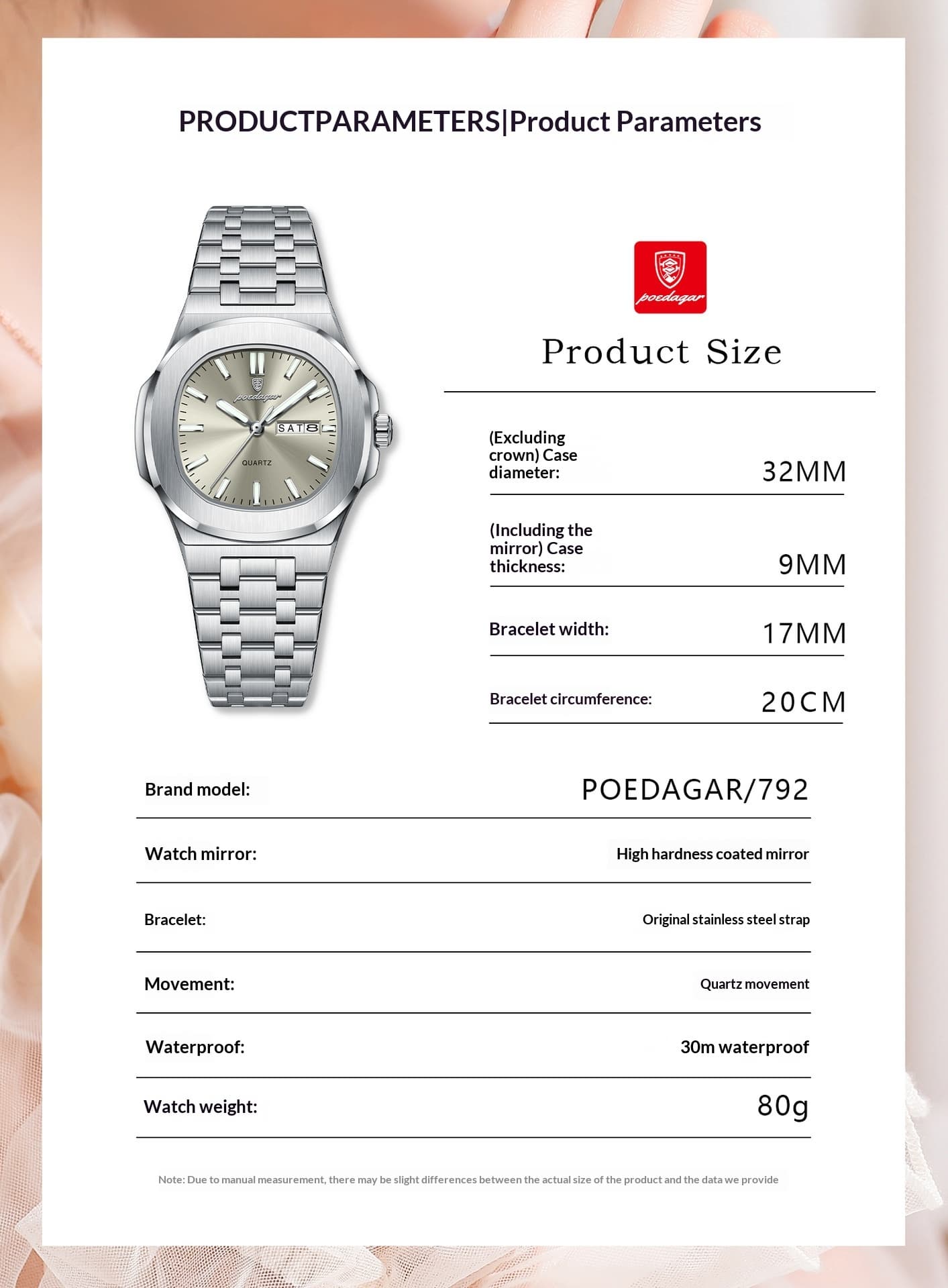 Ultra-thin Watch With Waterproof And Luminous Features