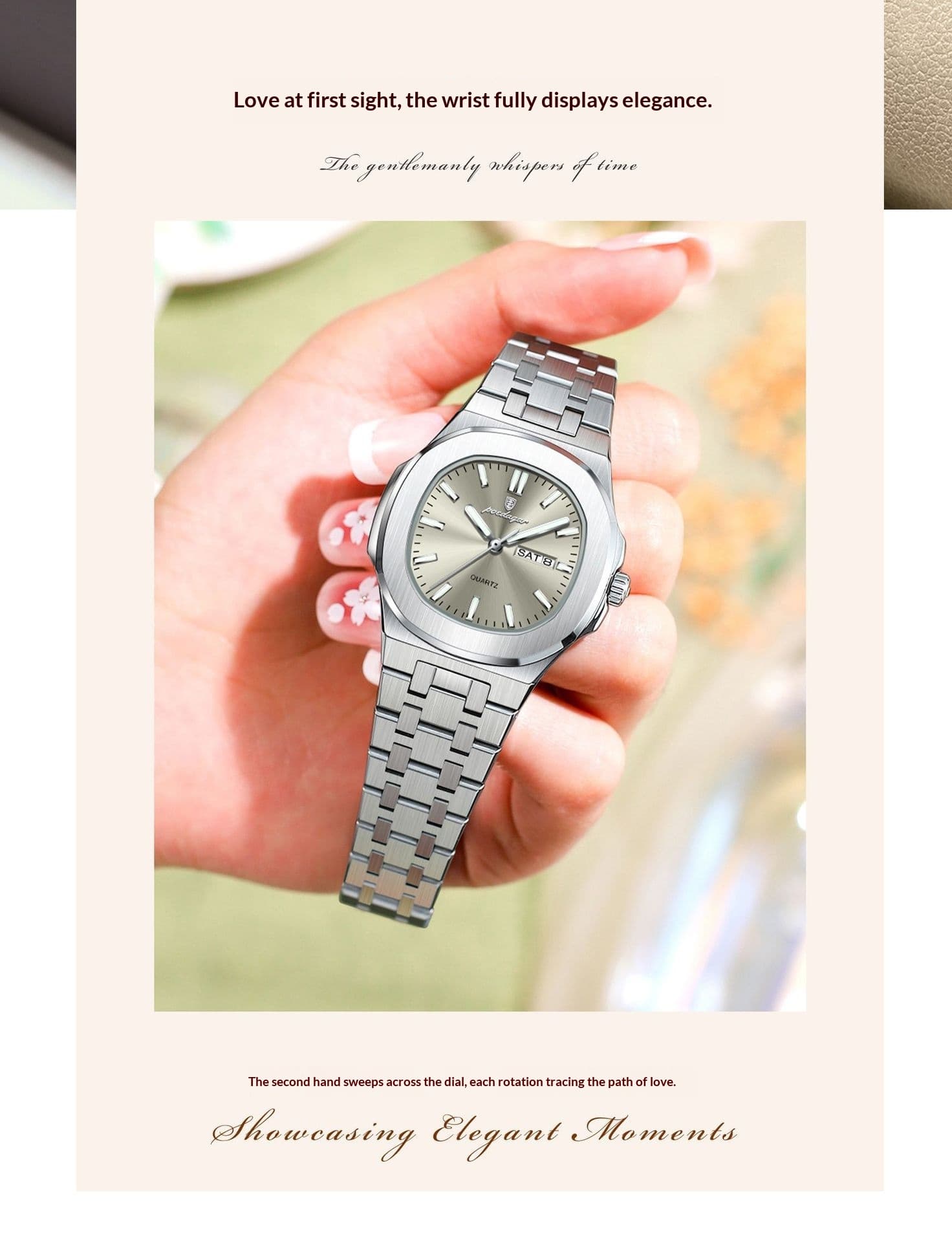 Ultra-thin Watch With Waterproof And Luminous Features