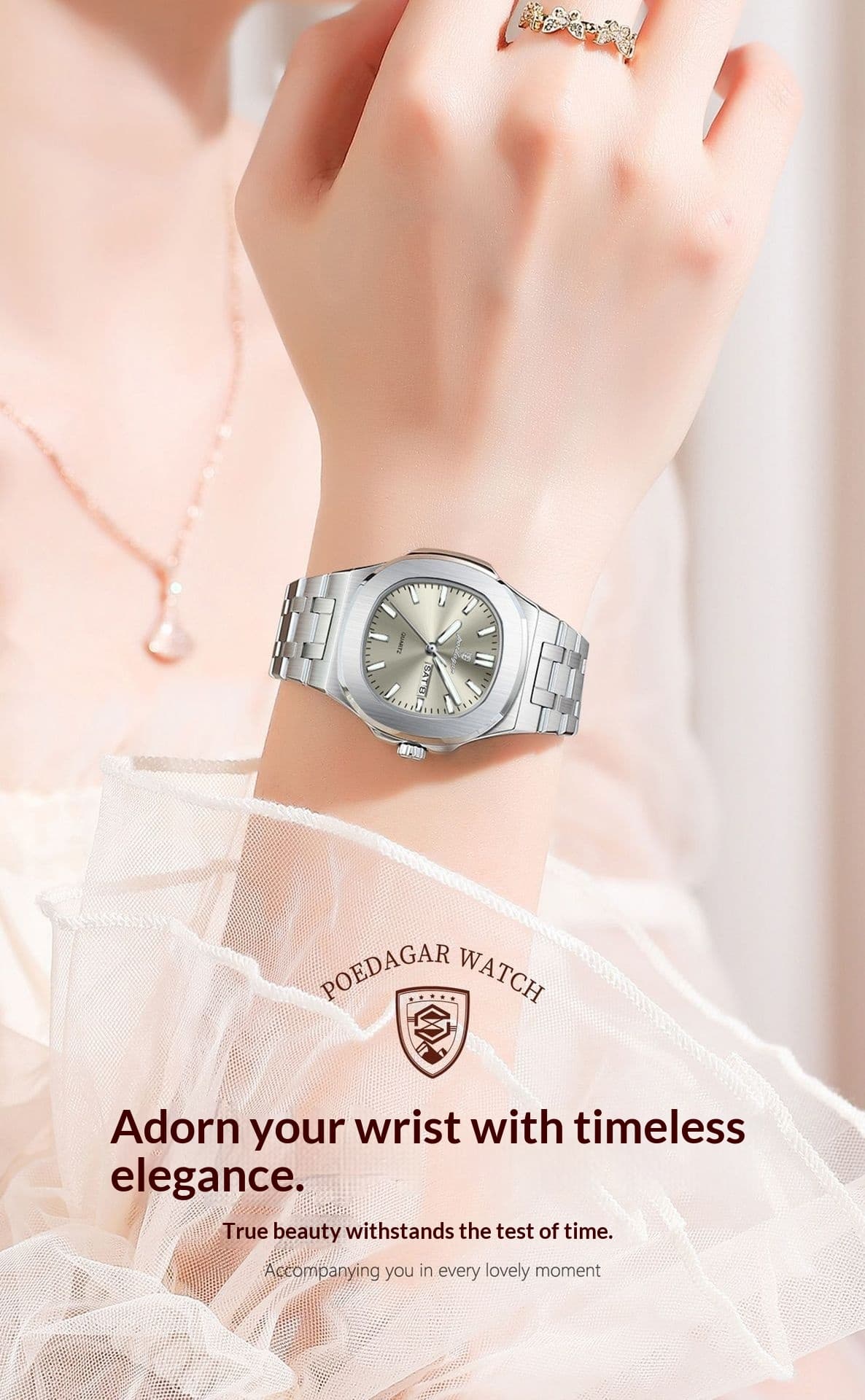 Ultra-thin Watch With Waterproof And Luminous Features