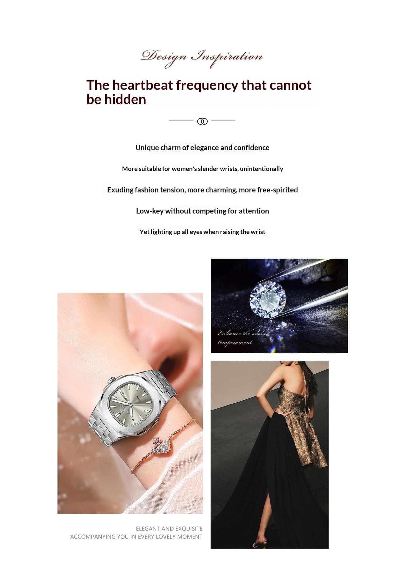 Ultra-thin Watch With Waterproof And Luminous Features