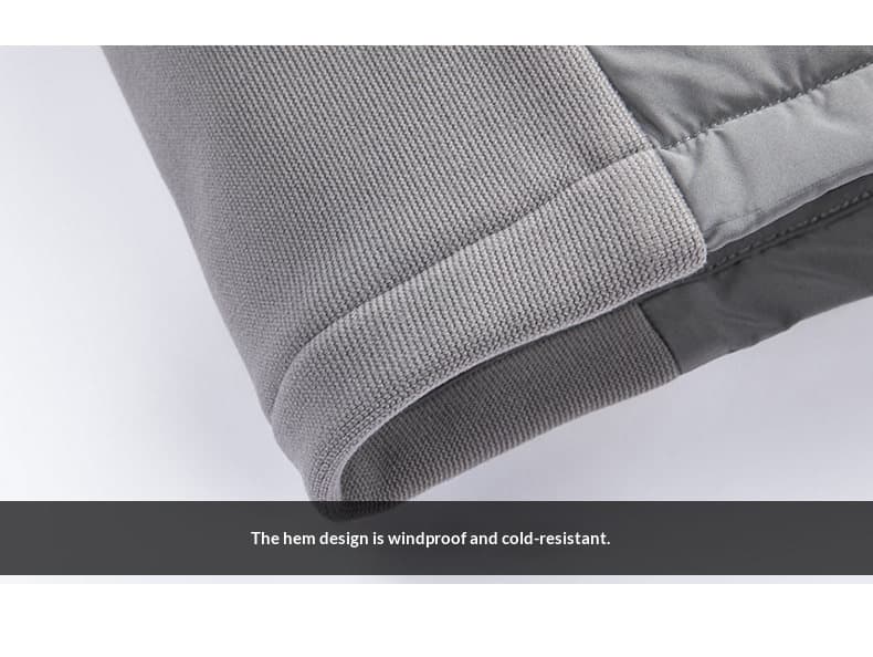 Mens Stand-Up Collar Patchwork Lightweight & Warm Down Jacket