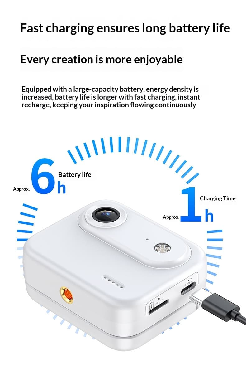 4K HD Action Camera With Chest Mount For Stable Footage While Cycling