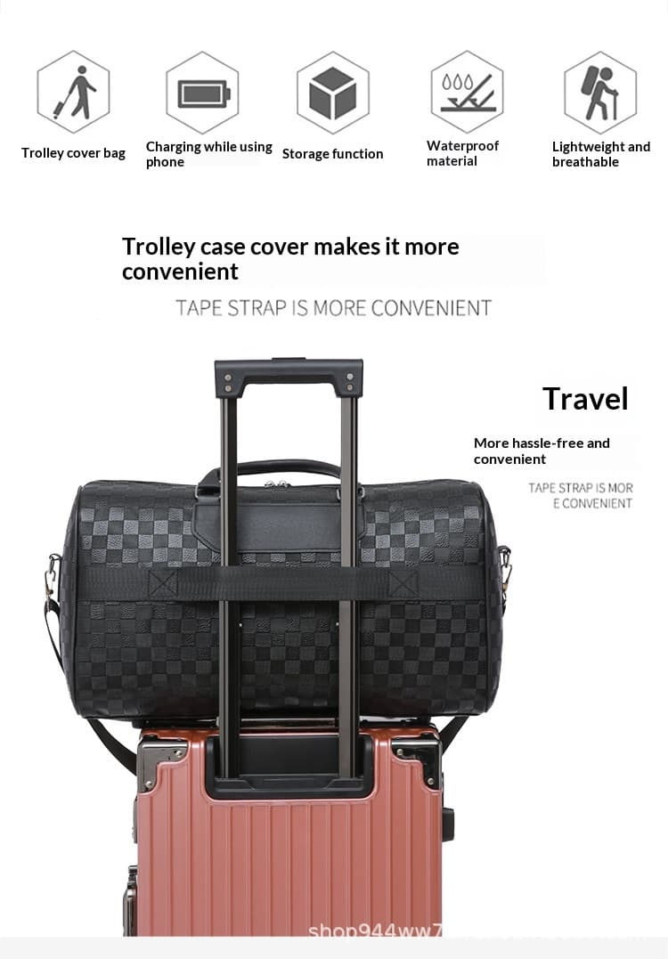 Waterproof Crossbody Travel Bag for Business & Casual Use