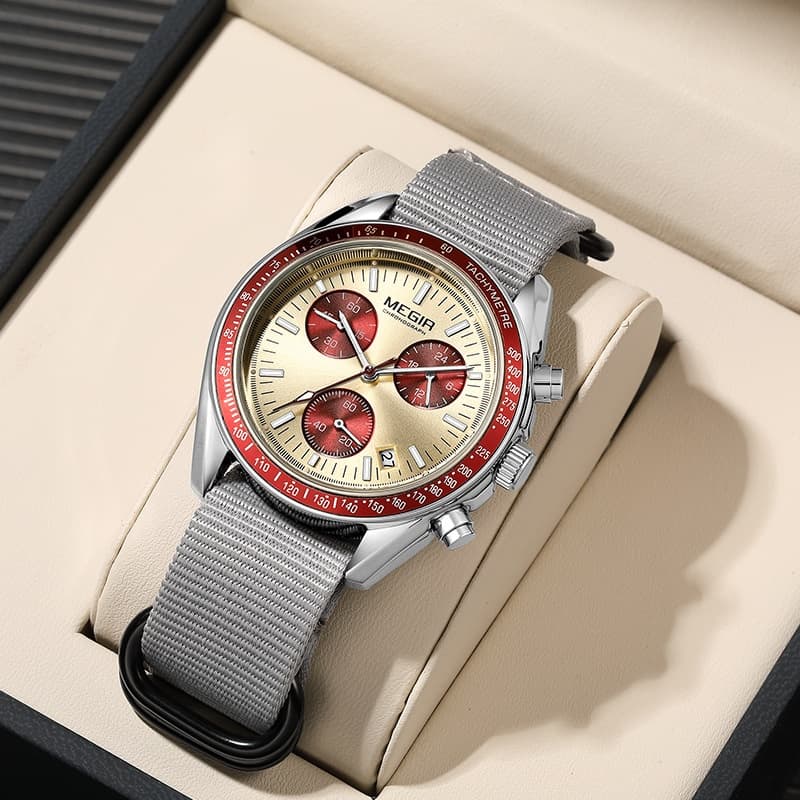 Multifunction Chronograph Quartz Watch