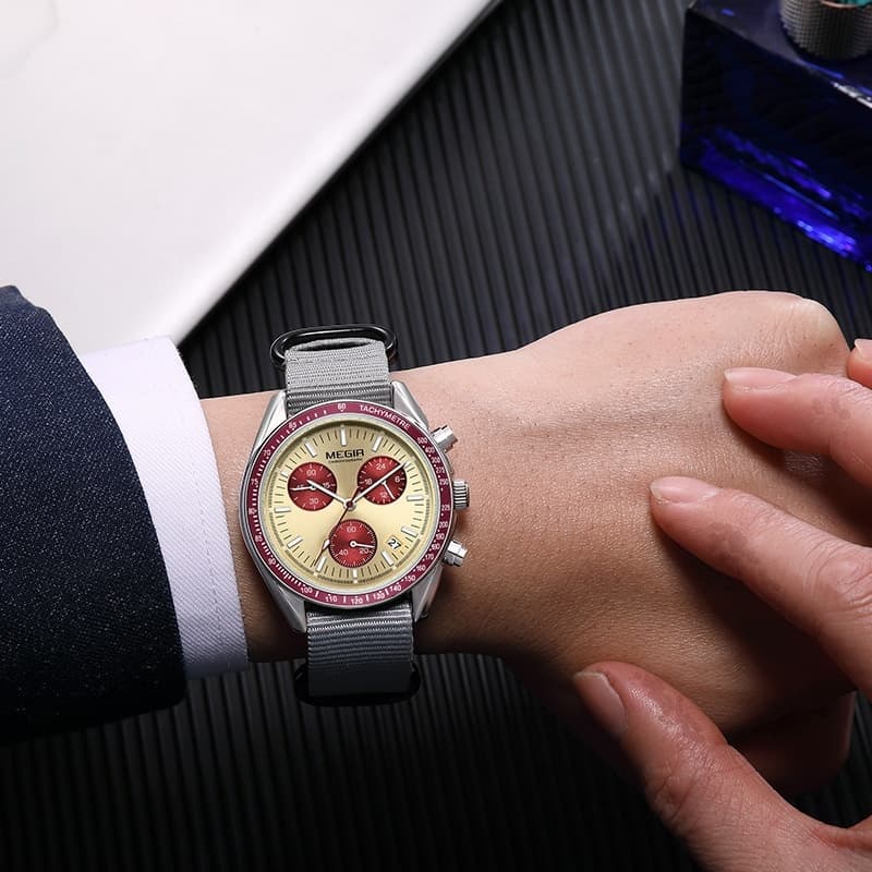 Multifunction Chronograph Quartz Watch