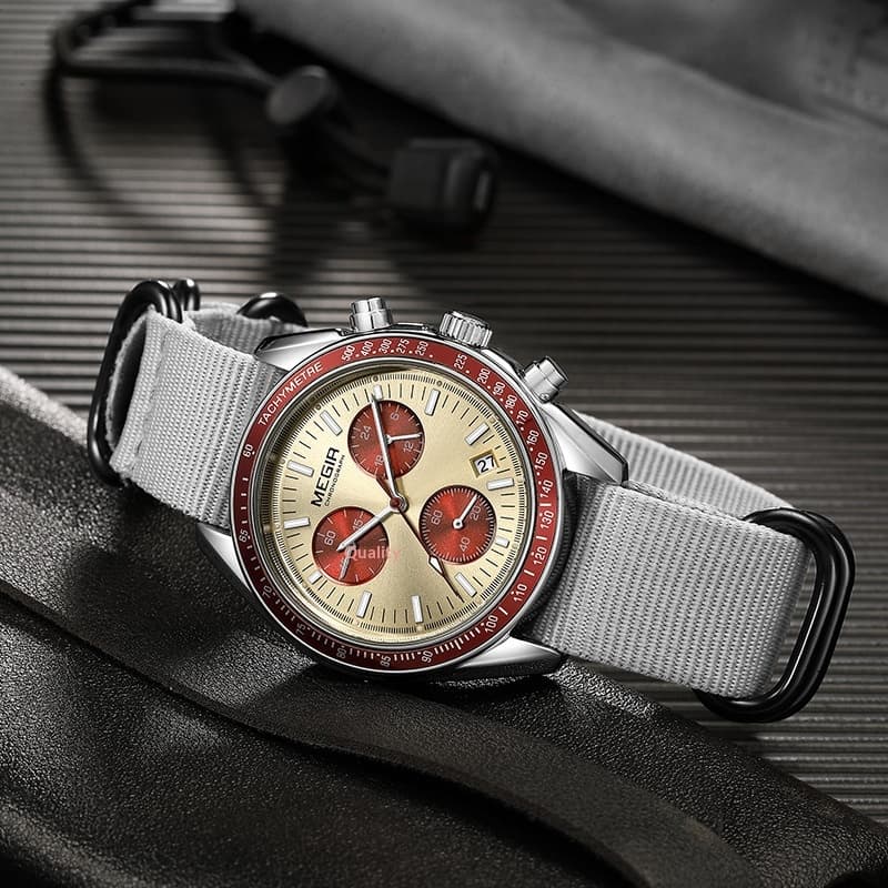 Multifunction Chronograph Quartz Watch