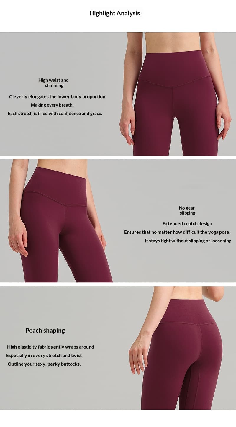 Butt-Lifting Fleece-Lined Womens High-Waist Tight Yoga Pants