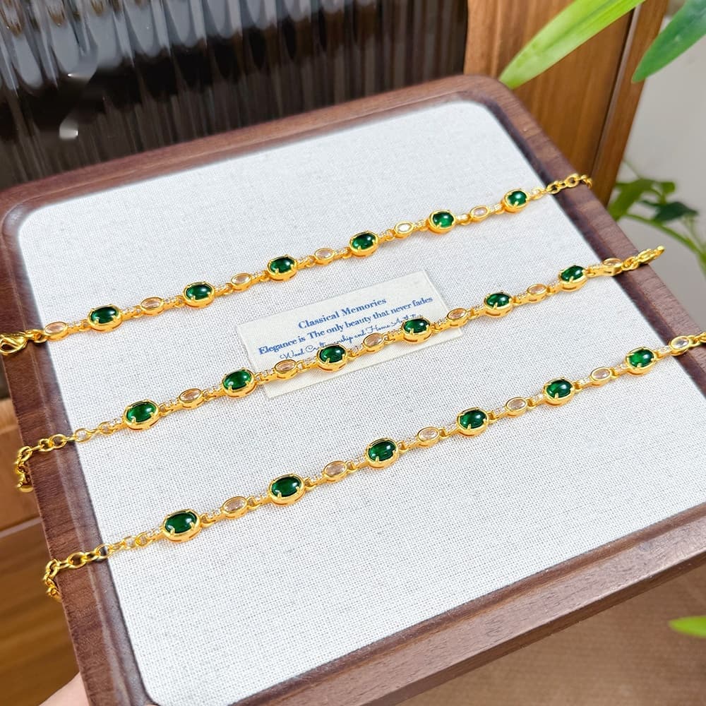 Medieval Turquoise-hued Nostalgic Egg-shaped Jewelry