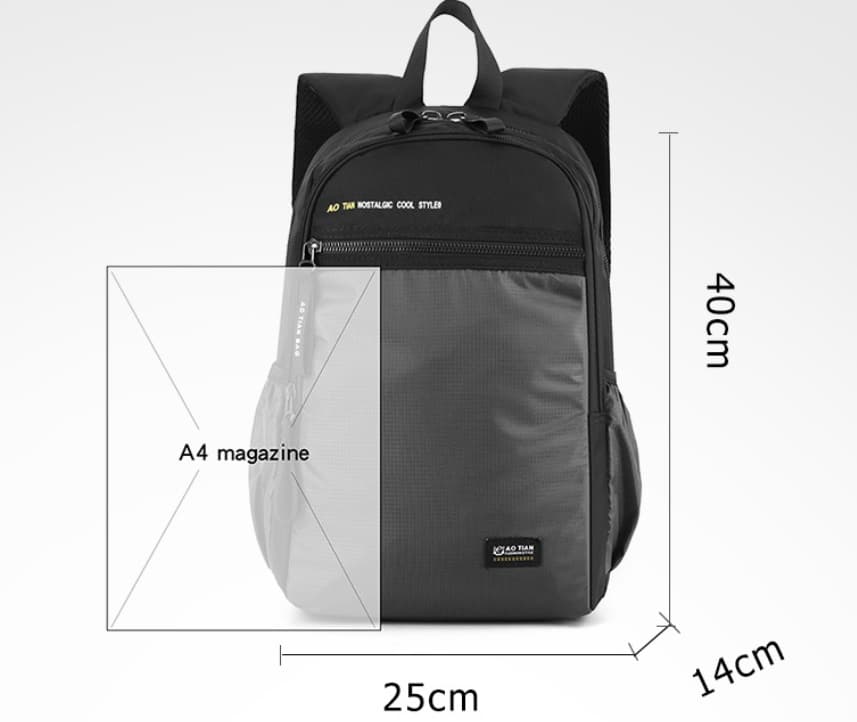Lightweight Business Backpack Water-resistant Large-capacity Daypack