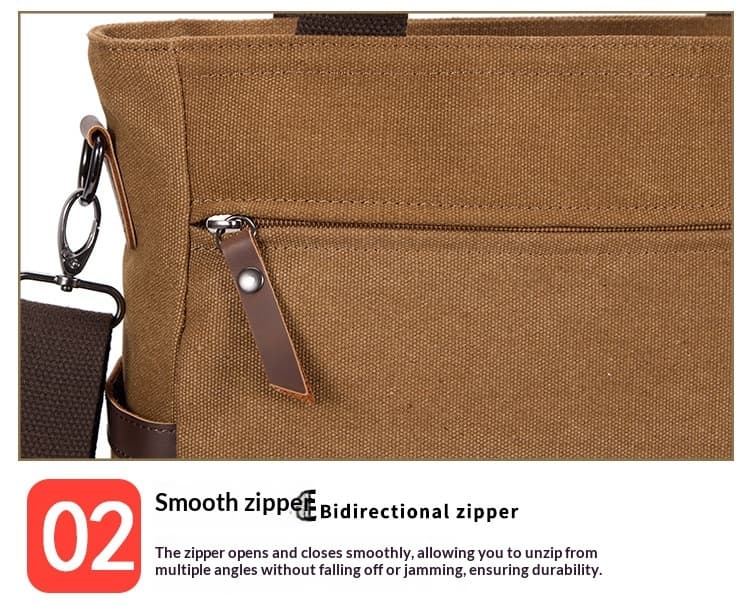 Mens Large-capacity Casual Single-shoulder Crossbody Bag