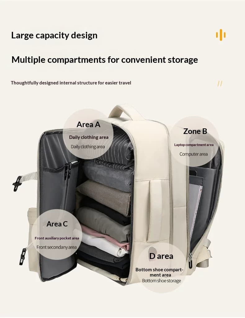 Travel Bag Backpack For Men Women Large Bagpack Travelling