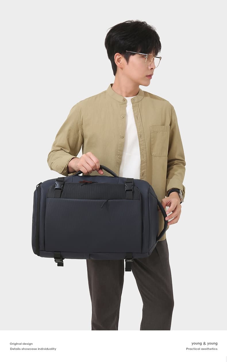 Large-Capacity USB Charging Multifunctional Backpack