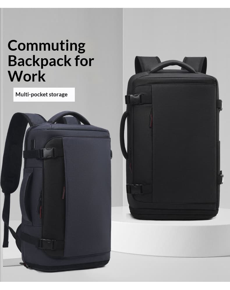 Large-Capacity USB Charging Multifunctional Backpack