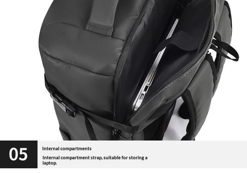 Large-Capacity USB Charging Multifunctional Backpack