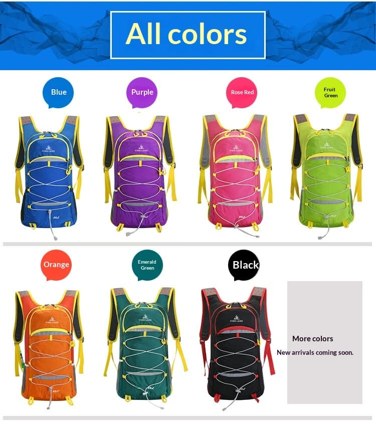 Lightweight Outdoor Trail Running And Cycling Backpack
