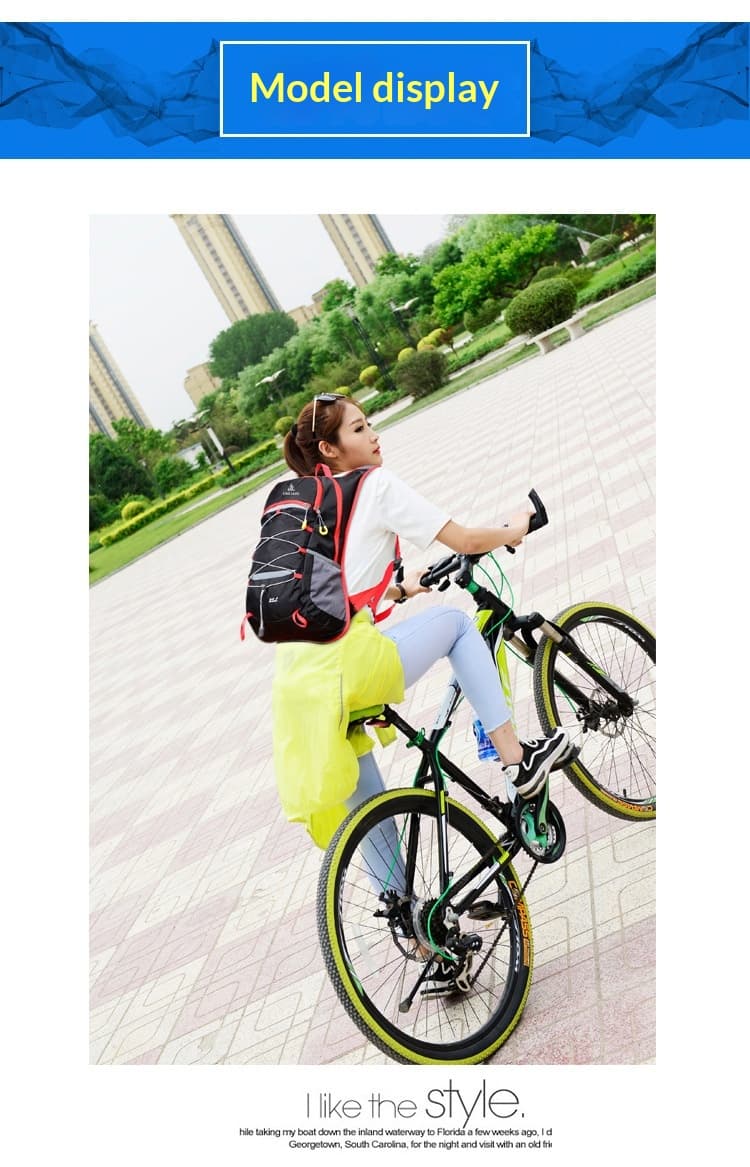 Lightweight Outdoor Trail Running And Cycling Backpack