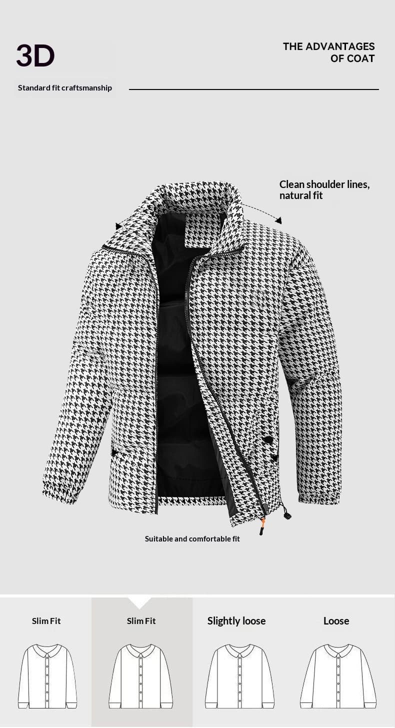 Thickened Warm And Relaxed-fit Cotton-padded Coat