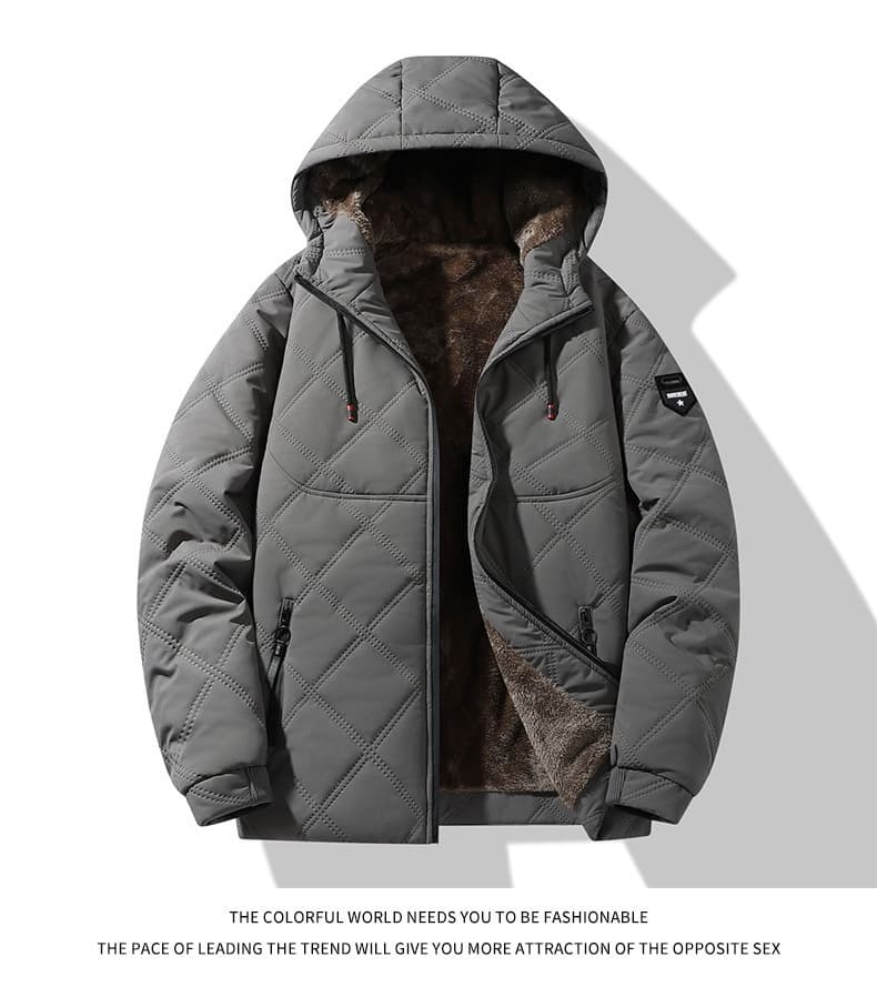 Casual Relaxed-fit Coat For Commuting Trendy Versatile Padded Cotton Jacket
