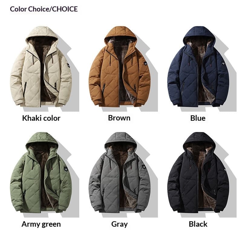 Casual Relaxed-fit Coat For Commuting Trendy Versatile Padded Cotton Jacket