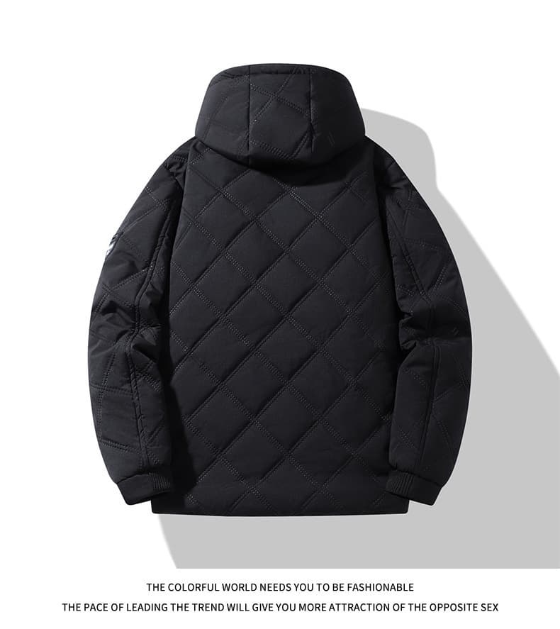 Casual Relaxed-fit Coat For Commuting Trendy Versatile Padded Cotton Jacket
