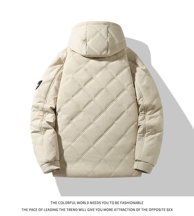Casual Relaxed-fit Coat For Commuting Trendy Versatile Padded Cotton Jacket