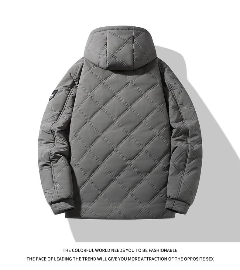 Casual Relaxed-fit Coat For Commuting Trendy Versatile Padded Cotton Jacket