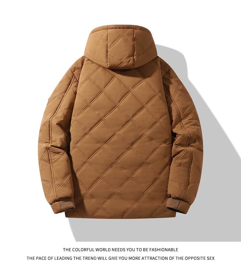 Casual Relaxed-fit Coat For Commuting Trendy Versatile Padded Cotton Jacket