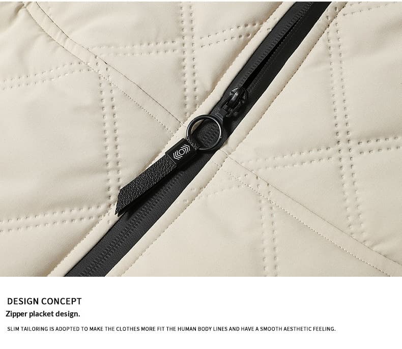 Casual Relaxed-fit Coat For Commuting Trendy Versatile Padded Cotton Jacket