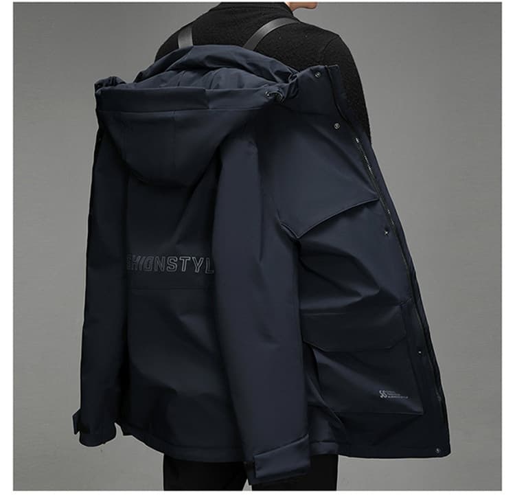Thick Outdoor Goose-down Down Jacket For Cold-weather Protection