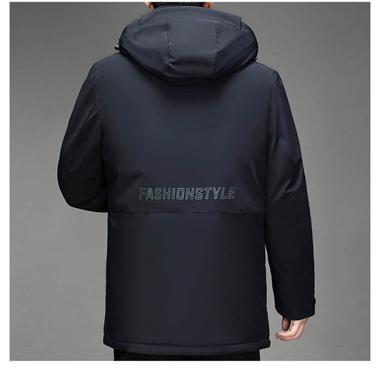 Thick Outdoor Goose-down Down Jacket For Cold-weather Protection