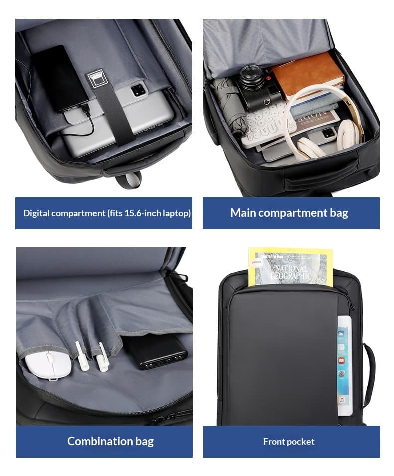 Multifunctional Backpack For College Students Commuting