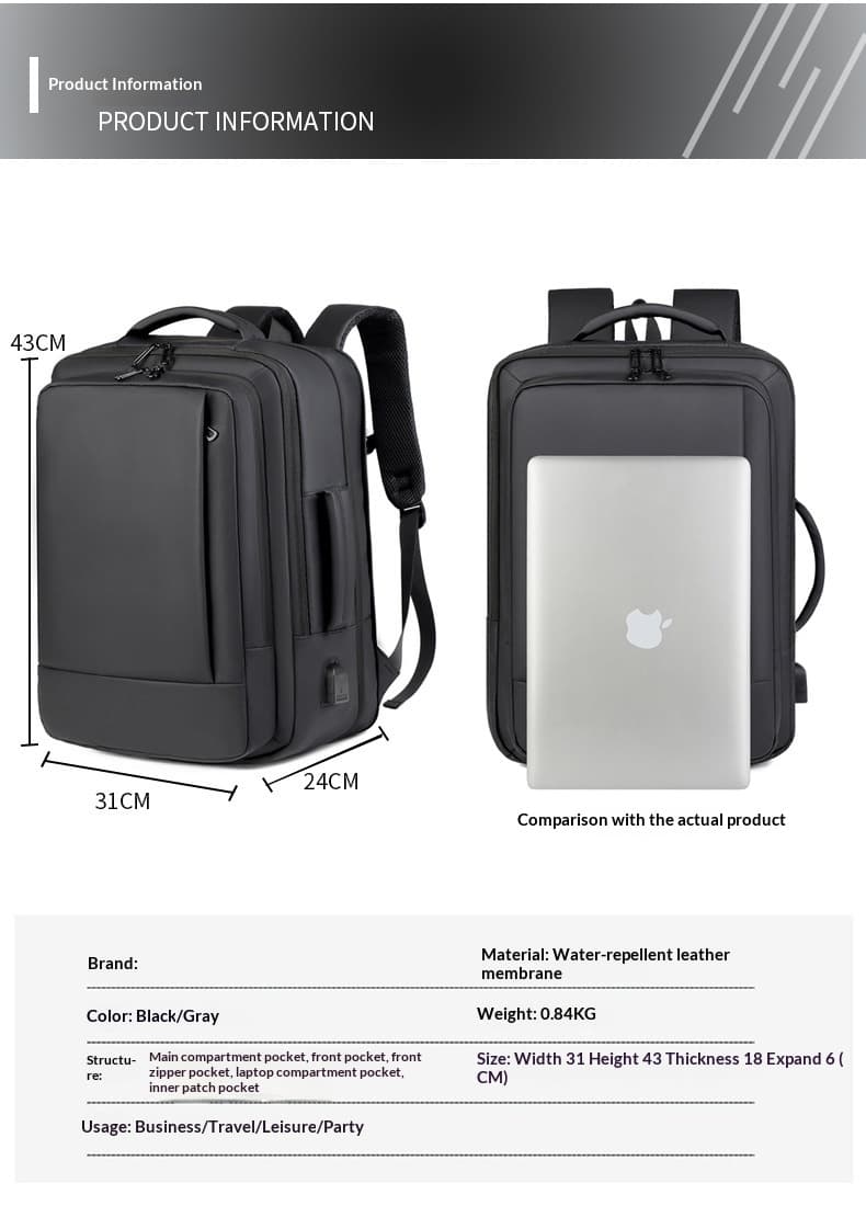 Multifunctional Backpack For College Students Commuting